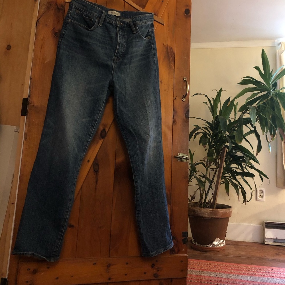 Madewell Classic Straight Leg Jean-Coldbrook Wash